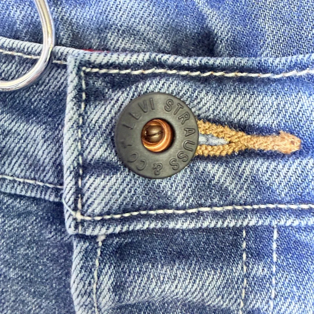 Levis Skateboarding Collection Carpenter Jeans Blue Denim 32x28 (Tag 32x32)